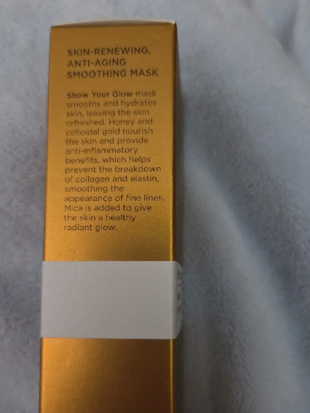 Hey Honey Colloidal Gold & Honey Beauty Mask - Gold